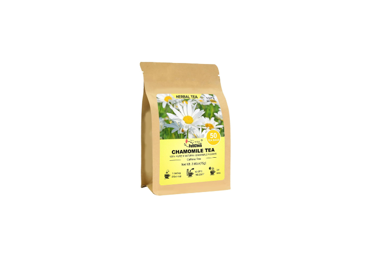 Chasteberry tea with dried berries and tea bag – PMS hormone balancing tea